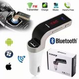 Bluetooth Araç Kiti Car G7 Fm Transmitter Çakmaklık Girişli Mp3 Çalar Usb Aux Bt