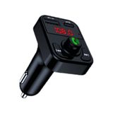 Bluetooth Araç Kiti Fm Transmitter Mp3 Sd Kart Flash Bellek Çakmaklık Girişi Pd 23w Hızlı Şarj 3.1a