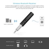 Bluetooth Araç Kiti Hands Free Müzik Alıcısı Ses Adaptörü AUX Siyah