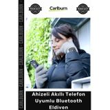 Bluetooth EldivenÖzel Üretim HiCall Dokunmatik Konuşan Mikrofonlu Ahizeli Akıllı Telefon Uyumlu Blue