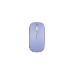 Bluetooth fare, şarj edilebilir hafif kablosuz fare, MacBook Pro/Air/Android/iOS tablet/dizüstü bilgisayar/PC/Mac/bilgisayar (Lila)