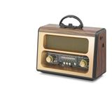 Bluetooth Fm Nostaljik Hoparlör Usb Tf - Kahverengi Rxbt88
