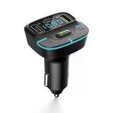 Bluetooth Fm Transmitter Araç Kiti, Hızlı Şarj, Usb, Type-C, Hd Mikrofon, 9914