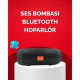 Bluetooth Hoparlör 20W Bass Güçlü Ses Usb Flash Aux Destekli Mir14207162