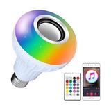 Bluetooth Hoparlör Akıllı Led Ampul Lamba (3791)