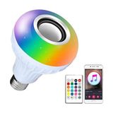 Bluetooth Hoparlör Akıllı LED Ampul Lamba (5492)