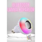 Bluetooth Hoparlör Akıllı Rgb Led Işık Renk Değiştirme Ses Bombası Ampül Görünümlü P204488s6756