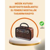 Bluetooth Hoparlör – Kablosuz Bağlantı, Geniş Ses Alanı, Radyo Destekli, Hafif ve Taşınabilir