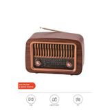 Bluetooth Hoparlör Nostaljik Radyo Kablosuz Speaker D59