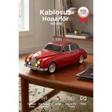Bluetooth Hoparlör Retro Araba Tasarımlı Speaker WS-596 Kırmızı