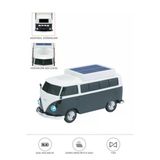 Bluetooth Hoparlör Retro Araba Vosvos Tasarımlı Solar Şarjlı Speaker D70