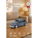 Bluetooth Hoparlör Retro Araba Voswos Usb Tf Fm Speaker D49 Gri