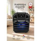 Bluetooth Hoparlör Rgb Işıklı Parti Speaker GTS-1397 Siyah