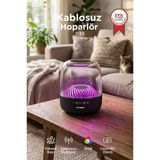 Bluetooth Hoparlör Rgb Işıklı Speaker D33 Siyah