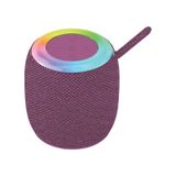 Bluetooth Hoparlör Rgb Işıklı Usb Fm Destekli Radyo D10 pembe