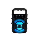 Bluetooth Hoparlör Taşınabilir Ses Bombası Led Işıklı Extra Bass Ses Radyolu Speaker Sd Kart-usb