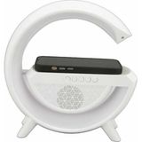 Bluetooth Hoparlör Telefon Şarj Edebilen 5.0 Teknolojisi ile Android ve Ios Uyumlu Beyaz Renk