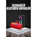 Bluetooth Hoparlör Usb Şarjlı Uzun Pil Ömrü Android Ve İos Uyumlu Renkli P61862s8965