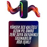 Bluetooth Hoparlör Uzun Pil Ömrü Taşınabilir Yüksek Ses Kaliteli - Lisinya - TEK