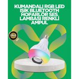 Bluetooth Hoparlörlü Led Ampul – 12W Tasarruflu