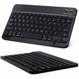 Bluetooth Klavye, Taşınabilir Mini Klavye, Windows, Android, İOS, Tablet ve TV Uyumlu Bluetooth Klavye, Ergonomik İnce Tuş Tasarımı, Dayanıklı ve Uzun Pil Ömrü, Pratik Yapı, (78 Adet Tuş)