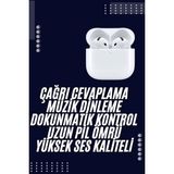 Bluetooth Kulaklık Beyaz Çağrı Cevaplama Dokunmatik Kontrol Kablosuz ( Lisinya )
