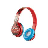 Bluetooth Kulaklık Disney Pixar Cars Arabalar Mikrofonlu Kablosuz Çocuk Kulaklığı Lisanslı DY-2004-C