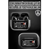 Bluetooth Kulaklık Kablosuz Ekranlı ANC/ENC Destekli Dokunmatik