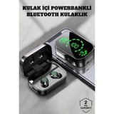 Bluetooth Kulaklık Mikrofonlu Dokunmatik Kontrol Anc Özelliği - Lisinya - Siyah