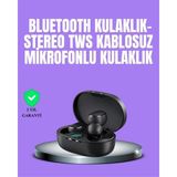 Bluetooth Kulaklık Tws Yüksek Ses Kaliteli Kesintisiz Dijital Göstergeli Kulaklık Midastech - Çok Renkli