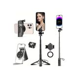 Bluetooth Kumandalı Magsafe Uyumlu 41cm Tripod Selfie Çubuğu | Kızaklı Tasarım | Otomatik Ayak