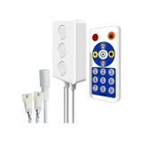 Bluetooth Led Kontrol Cihazı Sp601e Kablosuz Bağlantı Uzaktan Kumanda 5-24v Düğme Anahtar Çift Bağımsız Çıkış Sinyali