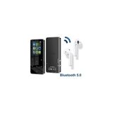 Bluetooth Lu Mp3-Mp4 Çalar Ses Kayıt Fm Radyolu Şarjlı Mp4 Player Dahili Hoparlör 8gb Hafızalı - Mavi