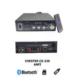 Bluetooth Mini Stereo Amfi - Usb Sd Kart Okuyucu Hoparlör Anfisi - Kumandalı Ev Ofis Ses Sistemi