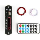 Bluetooth Mp3 Çözücü Modülü (Sd Kart,Usb 2.0,Fm Radyo,Kumanda)