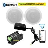 Bluetooth Özellikli Tavan Hoparlörü (Çift Hoparlör) Anfi Kullanmadan Ev-Işyerini Seslendirin