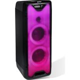 Bluetooth Parti Hoparlörü 800W, LED Işıklı, Çift 6,5 Inç Woofer, Mikrofon ve Gitar Girişleri - Genel