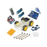 Bluetooth Robot Araba Kiti - 4WD