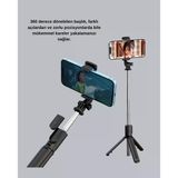 Bluetooth Selfie Çubuğu – 360° Dönebilen Başlık, Kablosuz Bağlantı - Lisinya
