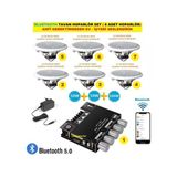 Bluetooth Tavan Hoparlör Seti (1 Adet Anfi + 6 Adet 13 Cm Tavan Hoparlör)