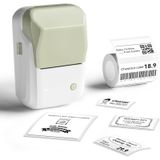 Bluetooth Termal Etiket Yazıcısı - Yüksek Kaliteli Baskı, Kargo Etiket Yazıcısı, 20-50 mm Kağıt Boyu Desteği, Uygulama Kontrollü, Ev Ofis İçin Tüm Cihazlarla Uyumlu Barkod Etiket Yazıcı Makinesi