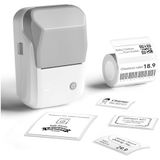 Bluetooth Termal Etiket Yazıcısı - Yüksek Kaliteli Baskı, Kargo Etiket Yazıcısı, 20-50mm Kağıt Boyutu Desteği, Uygulama ile Kontrol, Tüm Cihazlarla Uyumlu, Ev Ofis İçin Barkod Etiket Yazıcı Makinesi