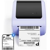 Bluetooth Termal Etiket Yazıcısı - Yüksek Kaliteli Kargo Etiket Baskısı, 10x15cm Kağıt Boyutu Desteği, Dakikada 72 Etiket Baskısı, App Kontrollü, Tüm Cihazlarla Uyumlu Barkod Etiket Yazıcı Makinesi
