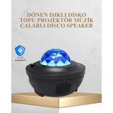 Bluetooth & Usb Müzik Çalar Gece Lambası – 50 M² Kapsama, Uzaktan Kumanda