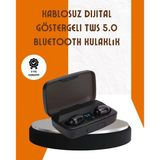 Bluetooth V5.0 Parmak Dokunmatik Kablosuz Kulaklık Şarj Kutulu Model