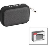 Bluetooth Wireless Mini Hoparlör Speaker USB Şarjlı 3W 300MAH Pil - Mikrofon - Kart Gi - Ahşap