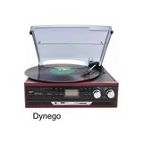 Bluetoothlu Kumandalı Hoparlörlü Pikap Radyo Kaset Usb Mp3 Çalar Kahverengi 2 Yıl Garantili