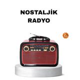 Bluetooth’lu Led Işıklı Nostaljik Müzik Kutusu – Ahşap Dokulu, Tasarım Yüksek Ses Kalitesi