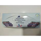 Bluewell Maxi Renkli Haftalık Günlük İlaç Saklama Kutusu 12'Li