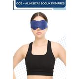 BLUEWELL ORTHOPEDICS PRODUCTS Göz Maskesi Ayarlanabilir Soğuk Sıcak Kompres Buz Jeli